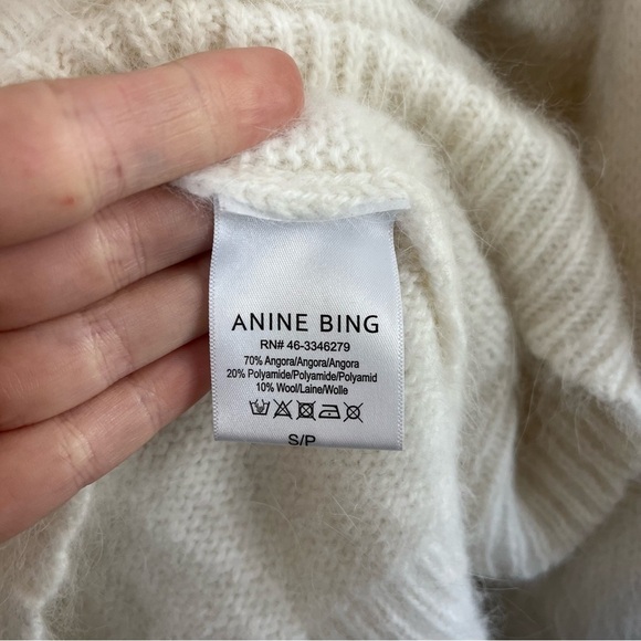 ANINE BING Rosalind Angora Sweater - Picture 9 of 10